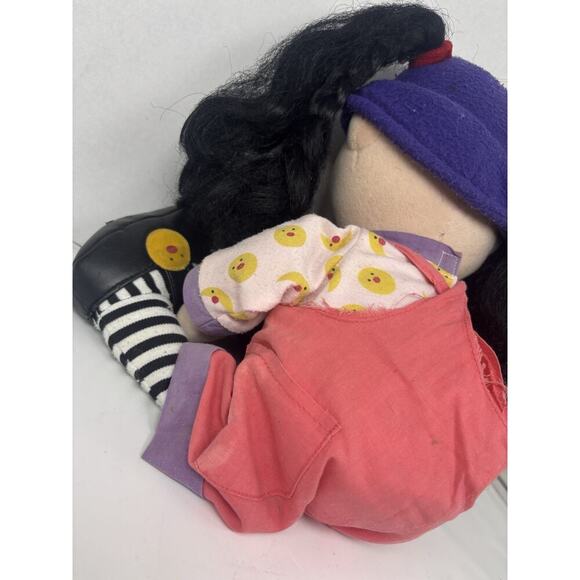Vintage 90s Big Comfy Couch Loonette Doll Molly's Friend Doll Plush Stuffed 18” - Picture 5 of 6